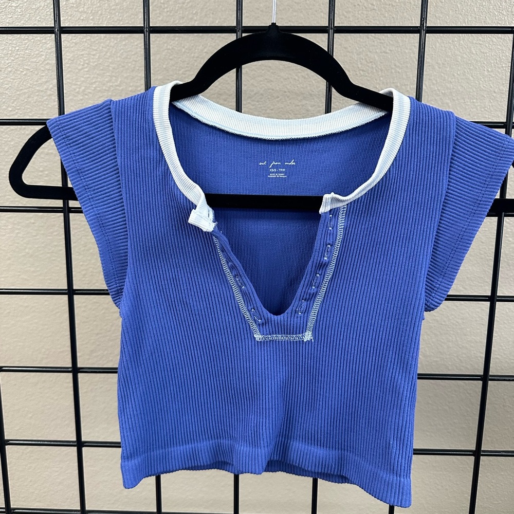 Blue urban outfitters top